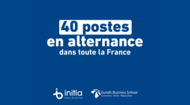 Alternance : Initia recrute en alternance pour la rentrée de Septembre 2023 !