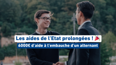 Les Aides de l’Etat pour l’alternance prolongées !