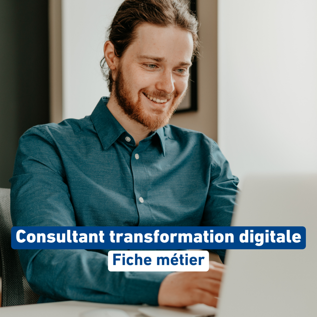 Fiche métier consultant transformation digitale