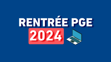 Nos étudiants de PGE font leur rentrée !