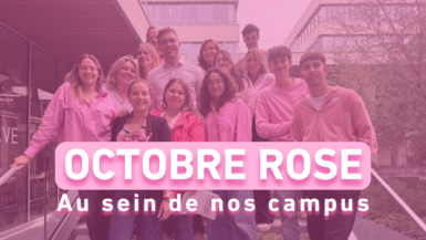 Octobre rose au sein de nos campus